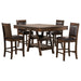 Dewey 5 Pc Counter Height Dining Sets - Bargain Furniture (Detroit, MI)