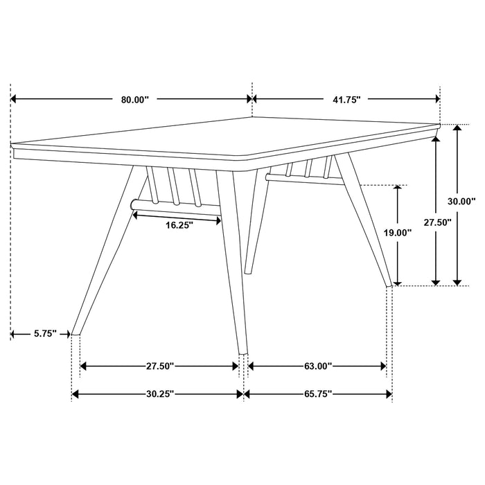 Wes Dining Sets - Bargain Furniture (Detroit, MI)