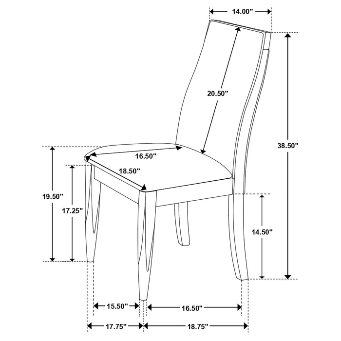 Wes Dining Sets - Bargain Furniture (Detroit, MI)