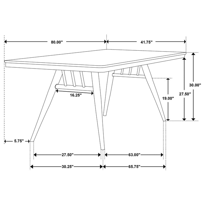 Wes Dining Sets - Bargain Furniture (Detroit, MI)