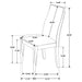 Wes Dining Sets - Bargain Furniture (Detroit, MI)