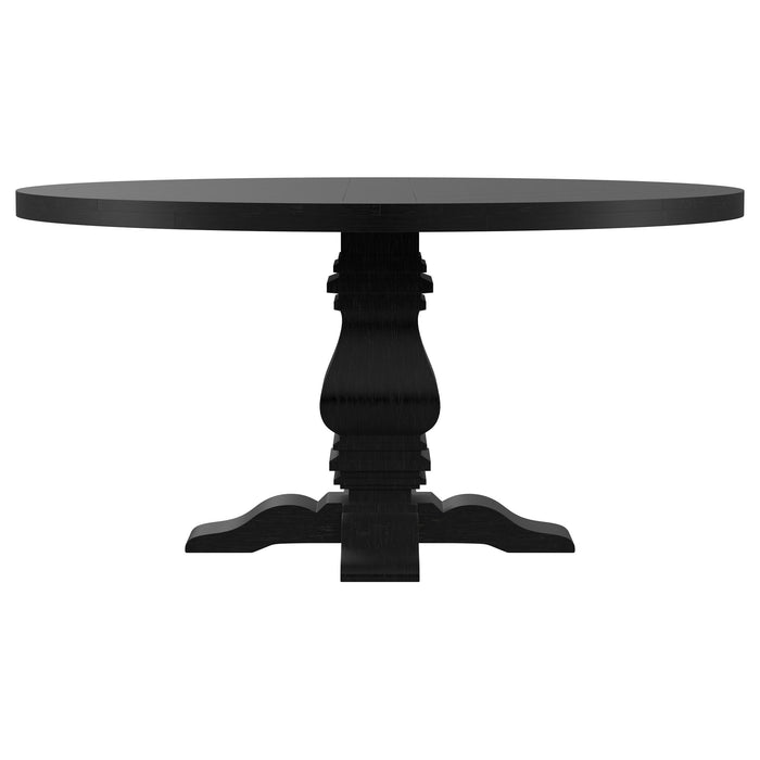 Florence Dining Tables Black - Bargain Furniture (Detroit, MI)
