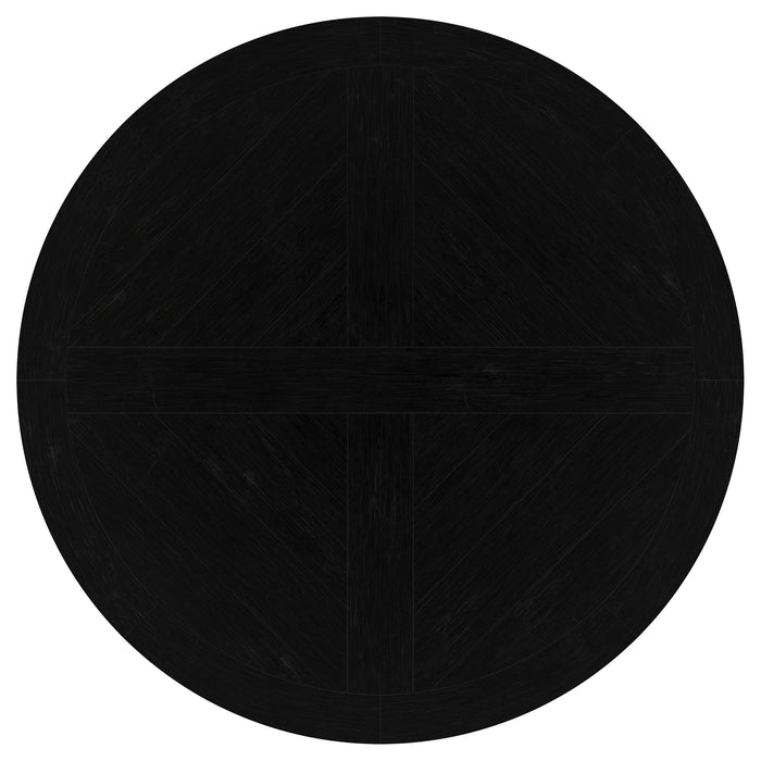 Florence Dining Tables Black - Bargain Furniture (Detroit, MI)