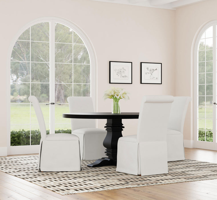 Florence Dining Tables Black - Bargain Furniture (Detroit, MI)