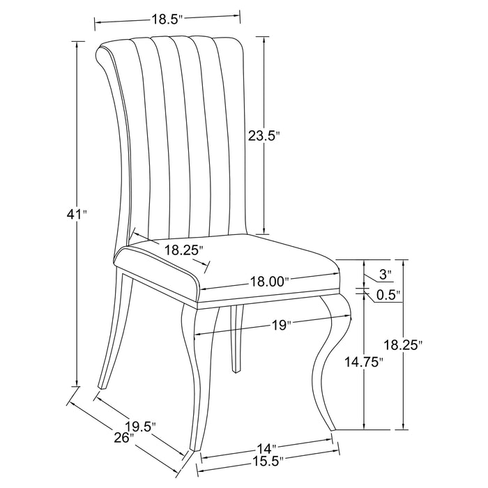 Ellie 5 Pc Dining Sets - Bargain Furniture (Detroit, MI)