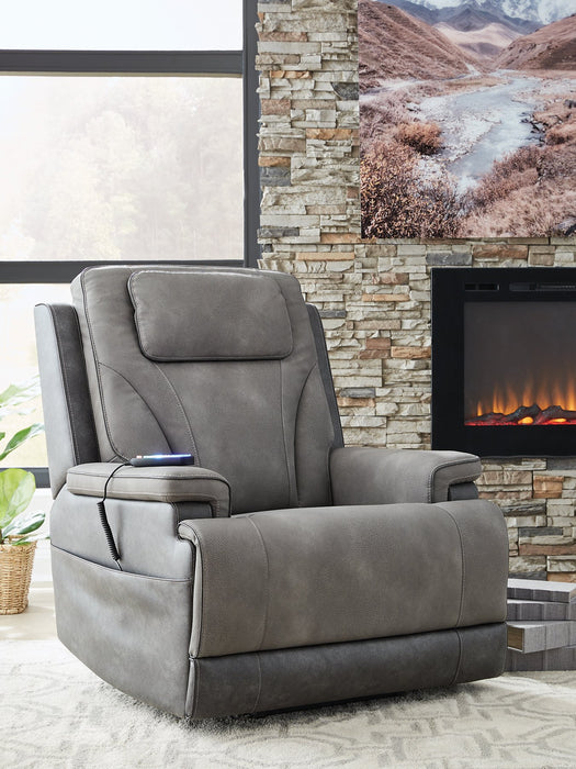 4Z-Peaceful Pause Power Lift Recliner - Bargain Furniture (Detroit, MI)