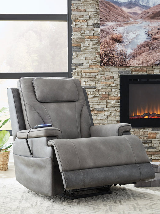 4Z-Peaceful Pause Power Lift Recliner - Bargain Furniture (Detroit, MI)