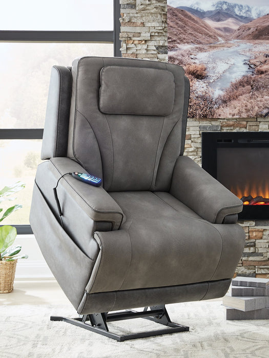 4Z-Peaceful Pause Power Lift Recliner - Bargain Furniture (Detroit, MI)