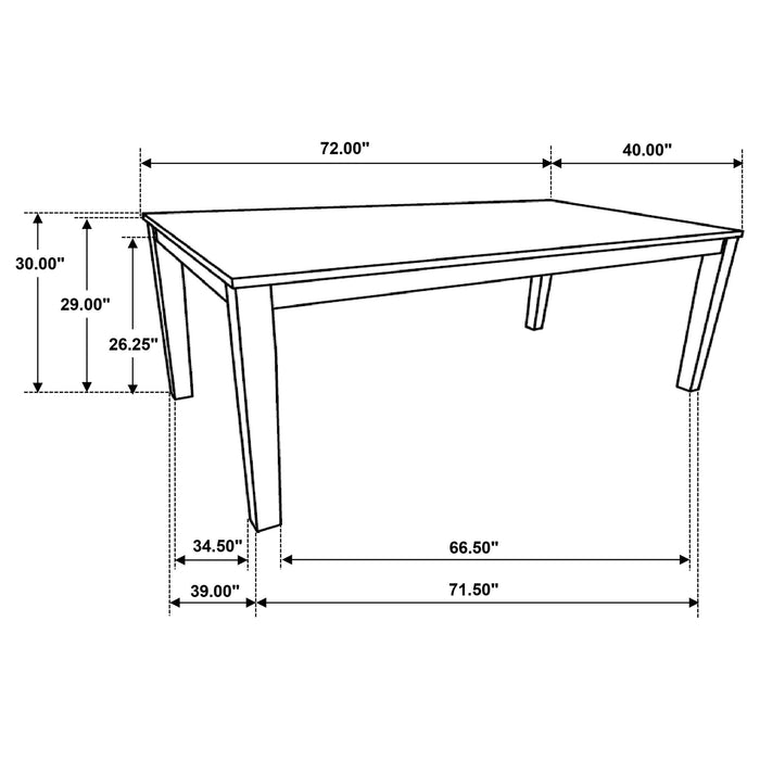 Hollis Dining Sets - Bargain Furniture (Detroit, MI)