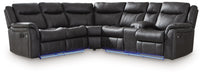 Sultan Meadow Reclining Sectional - Bargain Furniture (Detroit, MI)