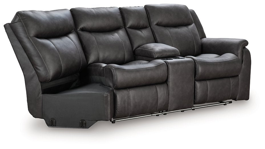 Sultan Meadow Reclining Sectional - Bargain Furniture (Detroit, MI)