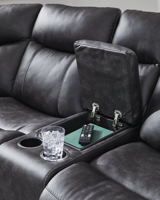 Sultan Meadow Reclining Sectional - Bargain Furniture (Detroit, MI)