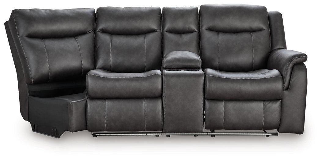 Sultan Meadow Reclining Sectional - Bargain Furniture (Detroit, MI)