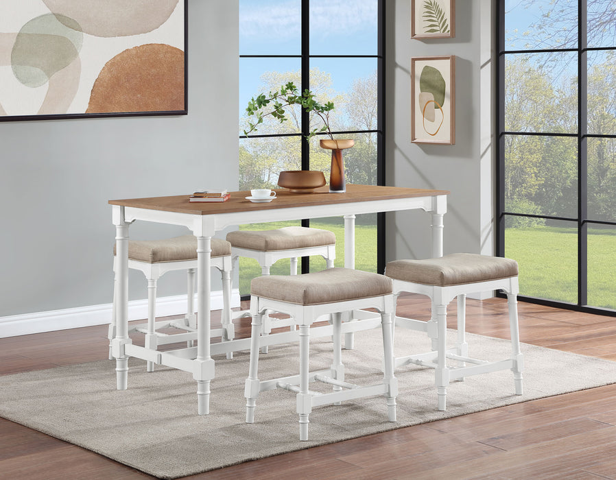 Martina 5 Pc Counter Height Dining Set