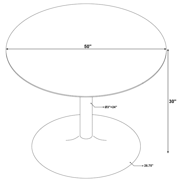 Kella 5 Pc Dining Sets - Bargain Furniture (Detroit, MI)