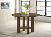 Ottowa Dining Tables Round - Bargain Furniture (Detroit, MI)