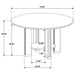 Ottowa Dining Tables Round - Bargain Furniture (Detroit, MI)