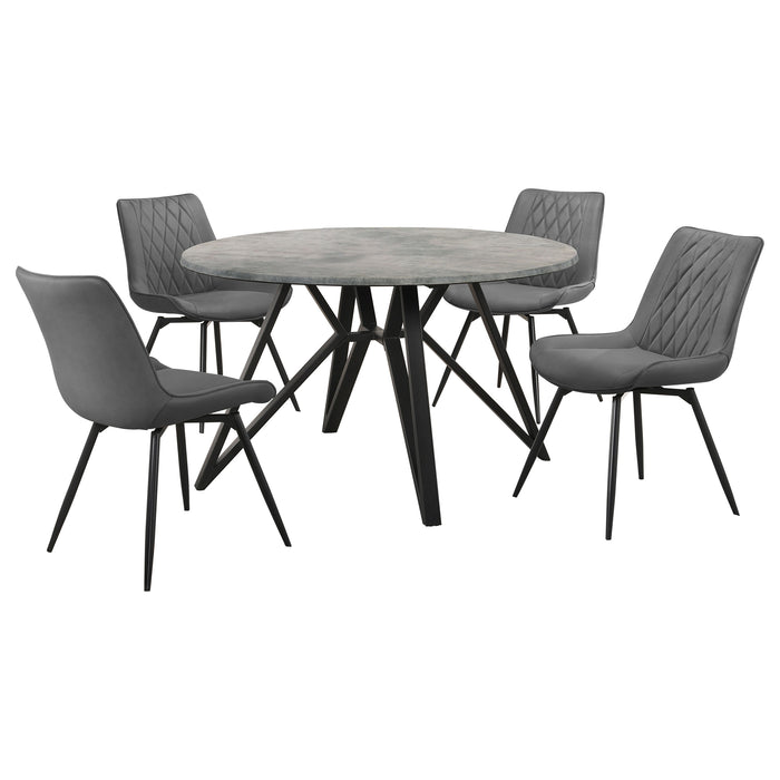 Neil 5 Pc Dining Sets - Bargain Furniture (Detroit, MI)