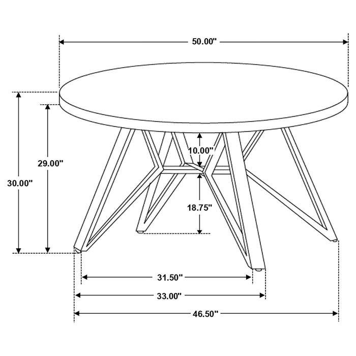 Neil 5 Pc Dining Sets - Bargain Furniture (Detroit, MI)