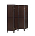 Deepika 4-panel Folding Screen Tobacco and Cappuccino - Bargain Furniture (Detroit, MI)