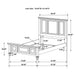 Sandy Beach 4 & 5 Piece Pc Bedroom Set Cal.King & E.King - Bargain Furniture (Detroit, MI)