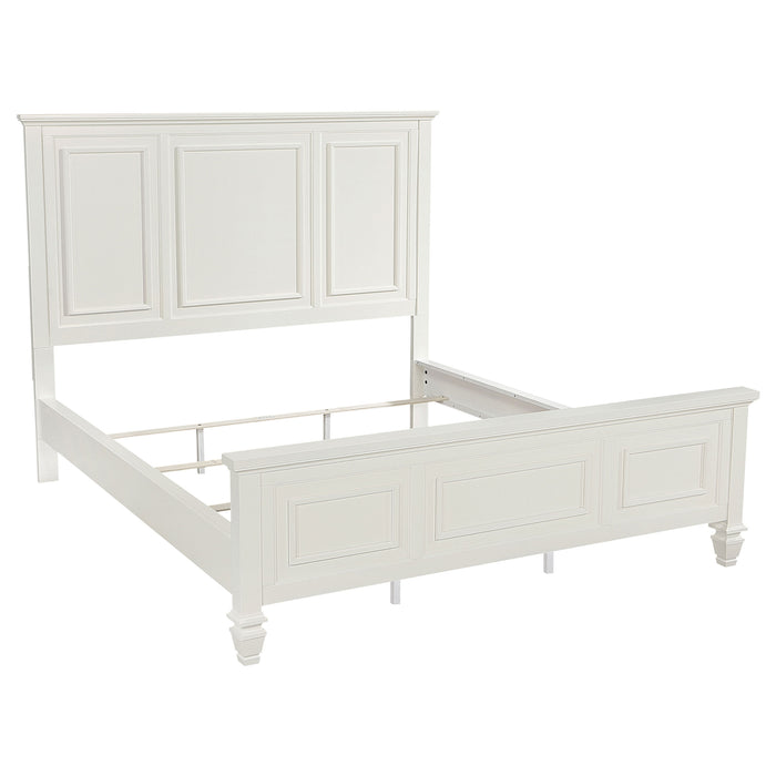 Sandy Beach 4 & 5 Piece Pc Bedroom Set Cal.King & E.King - Bargain Furniture (Detroit, MI)