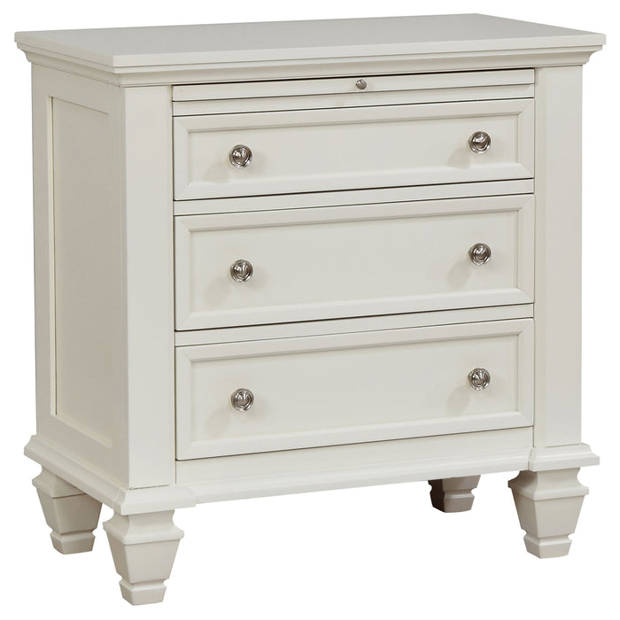 Sandy Beach 4 & 5 Piece Pc Bedroom Set Cal.King & E.King - Bargain Furniture (Detroit, MI)