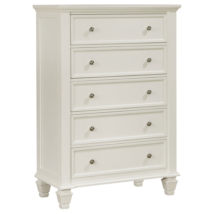 Sandy Beach 4 & 5 Piece Pc Bedroom Set Cal.King & E.King - Bargain Furniture (Detroit, MI)