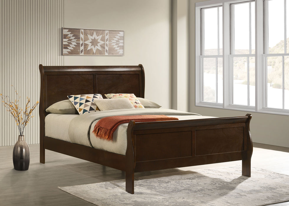 Louis Philippe Queen Beds - Bargain Furniture (Detroit, MI)