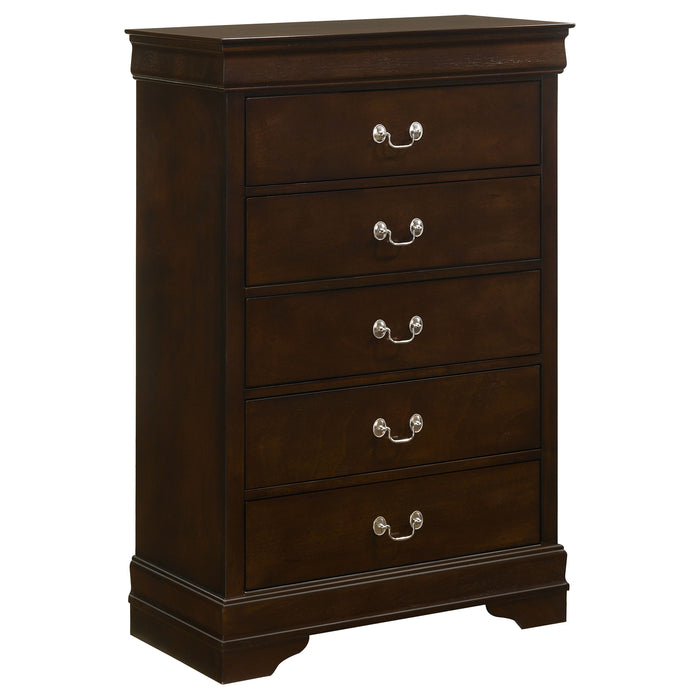 Louis Philippe 4 & 5 Piece Bedroom Sets Twin & Queen - Bargain Furniture (Detroit, MI)