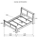 Louis Philippe 4 & 5 Piece Bedroom Sets Twin & Queen - Bargain Furniture (Detroit, MI)