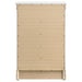 Louis Philippe 5-drawer Bedroom Chest White - Bargain Furniture (Detroit, MI)