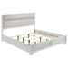 Miranda California King, E.King, Queen, Full, & Twin Bed Black & White - Bargain Furniture (Detroit, MI)