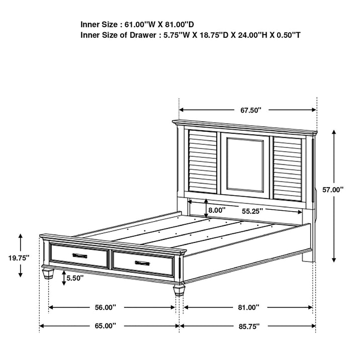 Franco Bedroom Sets - Bargain Furniture (Detroit, MI)