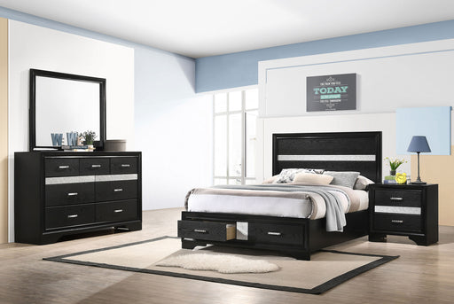 Miranda Bedroom Sets Black - Bargain Furniture (Detroit, MI)