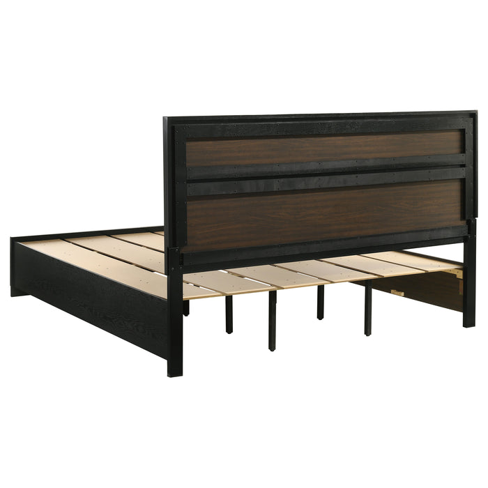 Miranda Bedroom Set with Storage - Bargain Furniture (Detroit, MI)