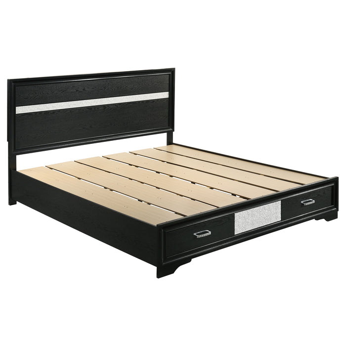 Miranda Bedroom Set with Storage - Bargain Furniture (Detroit, MI)