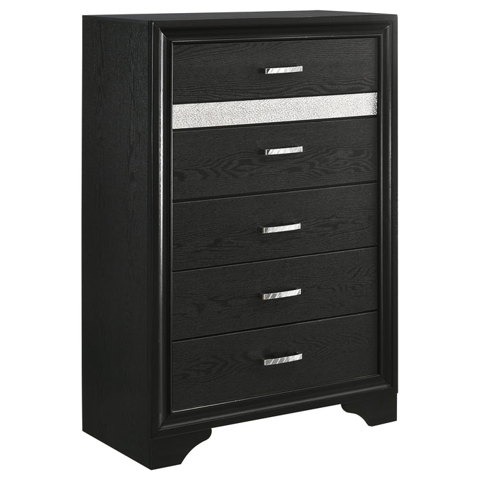 Miranda Bedroom Set with Storage - Bargain Furniture (Detroit, MI)
