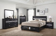 Miranda Bedroom Set with Storage - Bargain Furniture (Detroit, MI)