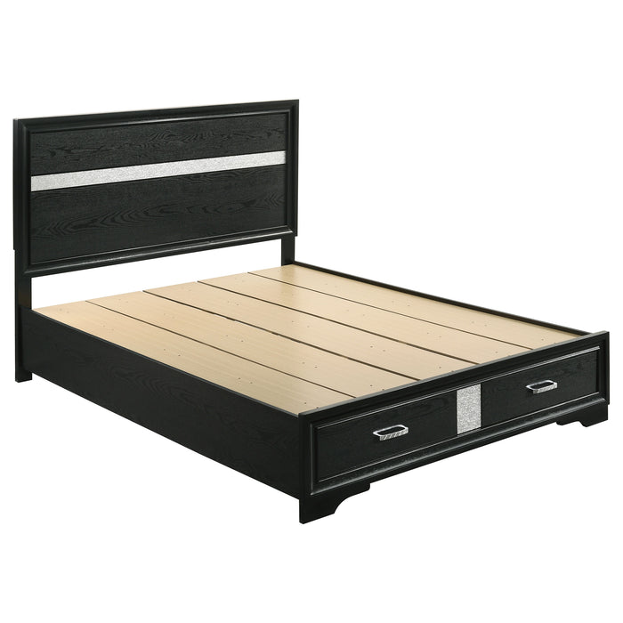 Miranda Bedroom Set with Storage - Bargain Furniture (Detroit, MI)