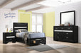 Miranda Bedroom Sets Black - Bargain Furniture (Detroit, MI)