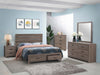 Brantford Wood Storage Panel Bed - Bargain Furniture (Detroit, MI)