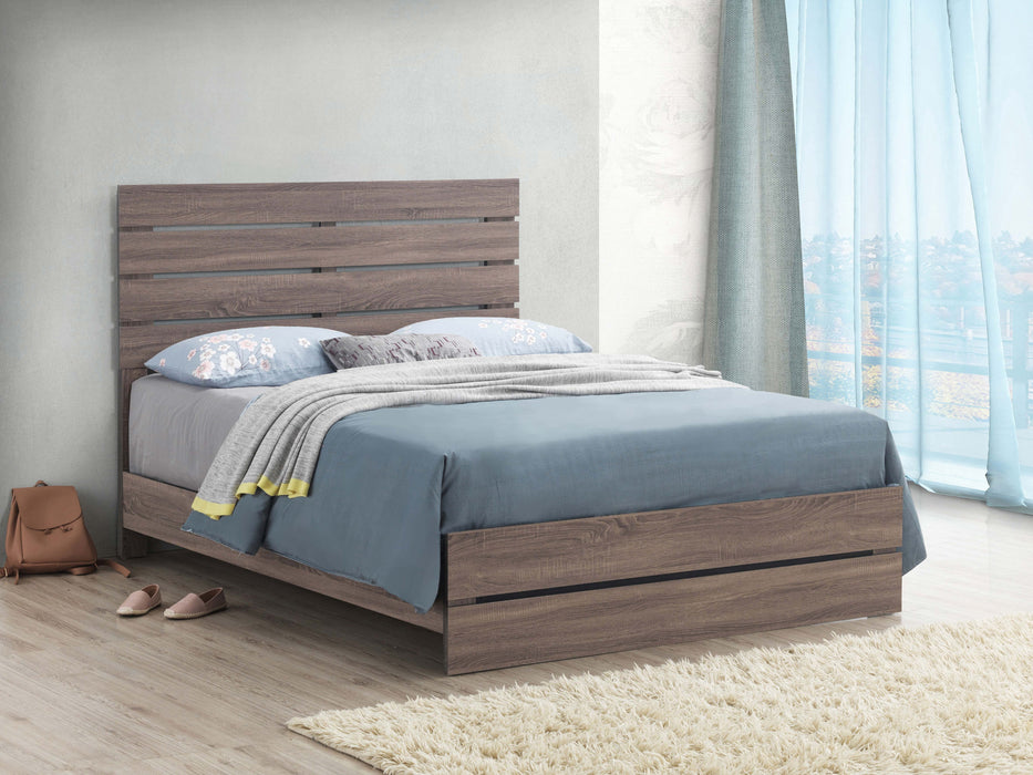 Brantford Wood Storage Panel Bed - Bargain Furniture (Detroit, MI)