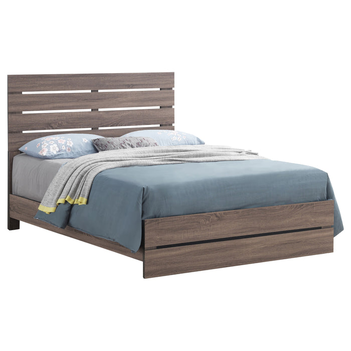 Brantford Wood Storage Panel Bed - Bargain Furniture (Detroit, MI)