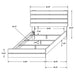 Brantford Wood Storage Panel Bed - Bargain Furniture (Detroit, MI)