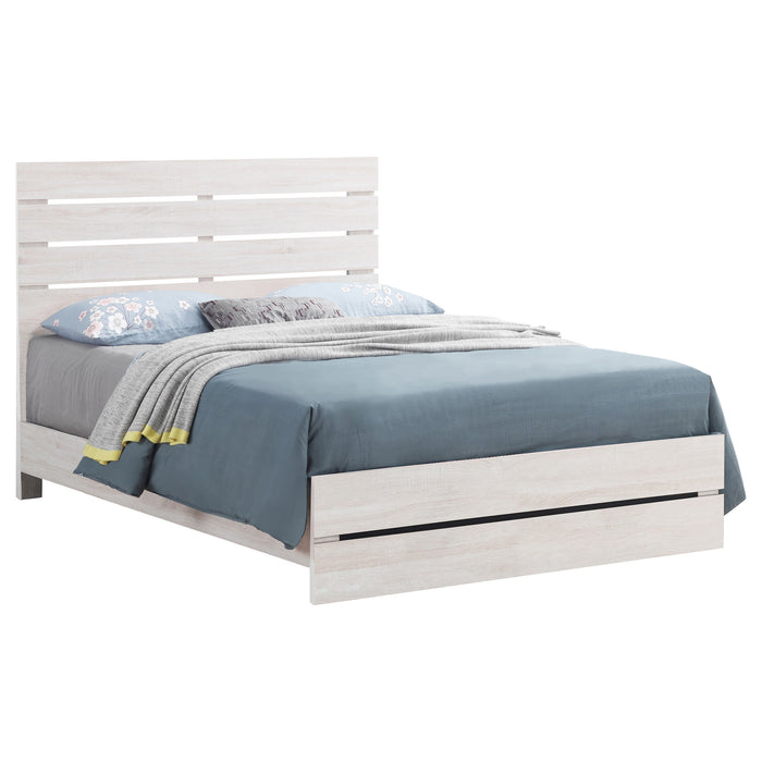 Brantford Wood Storage Panel Bed - Bargain Furniture (Detroit, MI)
