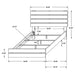 Brantford Wood Storage Panel Bed - Bargain Furniture (Detroit, MI)