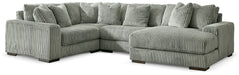 Lindyn Sectional with Chaise - Bargain Furniture (Detroit, MI)