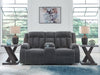Observation Power Reclining Loveseat with Console - Bargain Furniture (Detroit, MI)