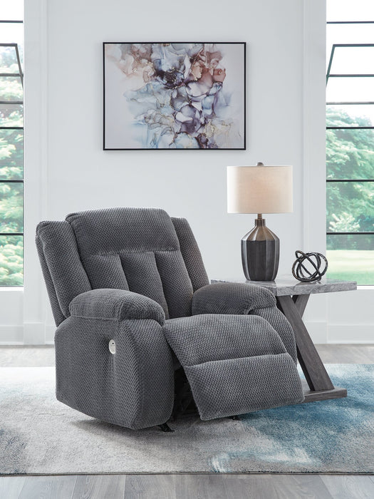 Observation Power Recliner - Bargain Furniture (Detroit, MI)